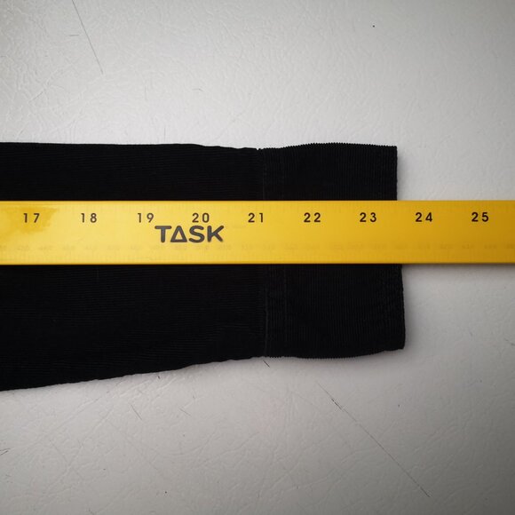 Joe Fresh Ladies Size XS Black Corduroy Button Front & Cuffs Shirt - Picture 10 of 11